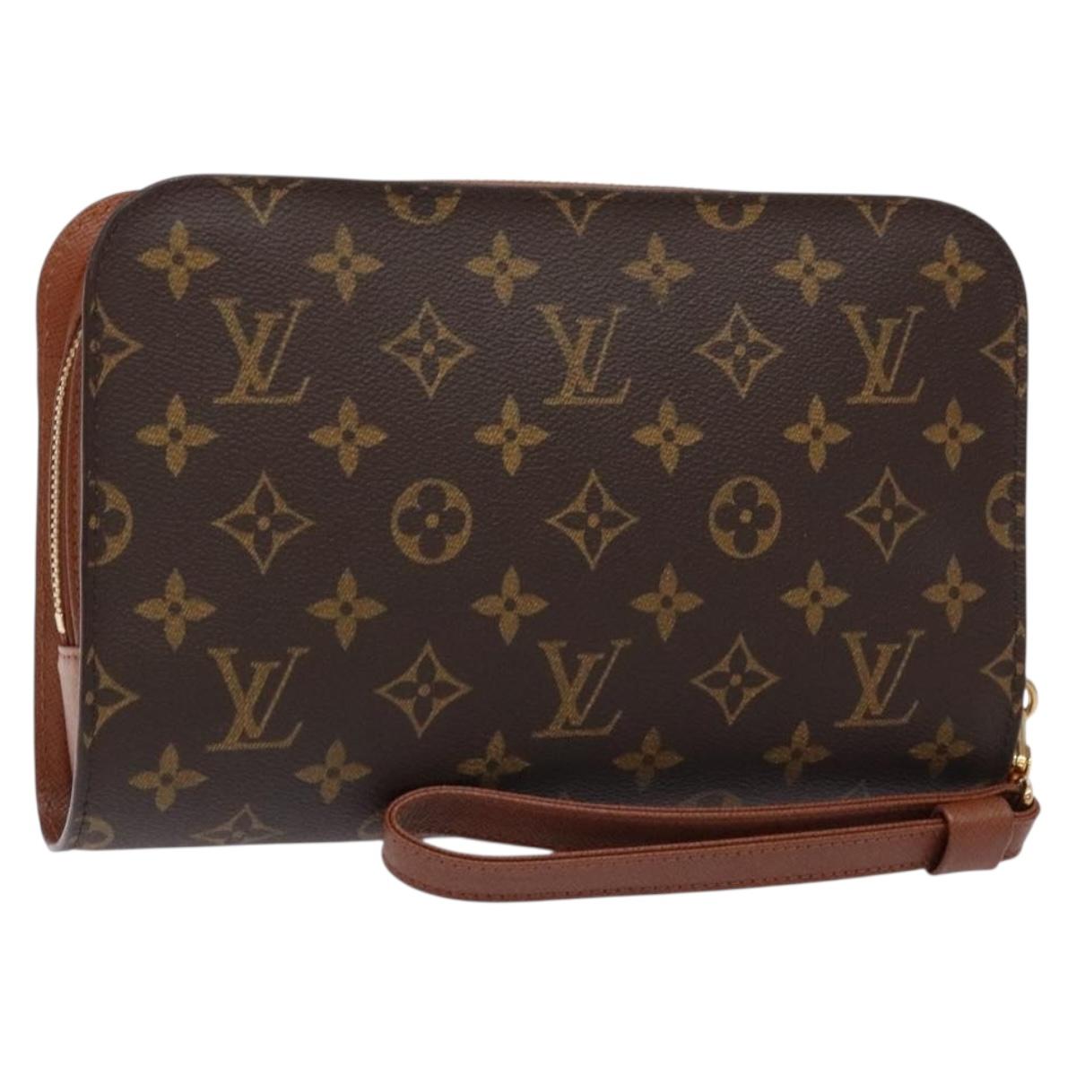 LOUIS VUITTON Monogram Orsay Clutch Bag M51790 LV Auth yk19162