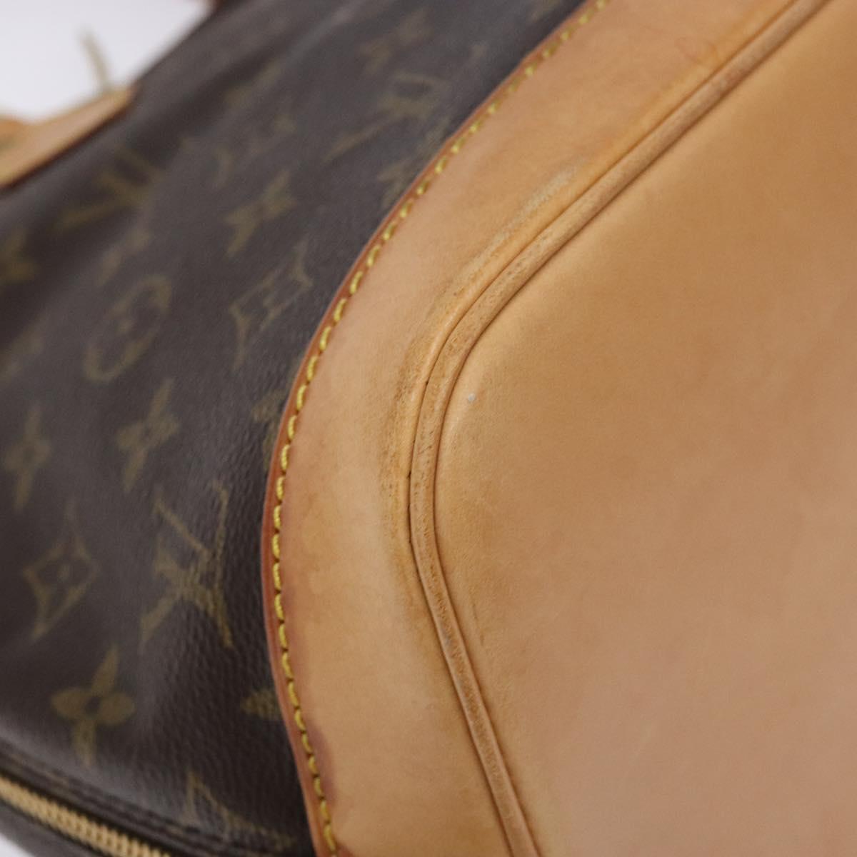 LOUIS VUITTON Monogram Alma Hand Bag M51130 LV Auth yk19194
