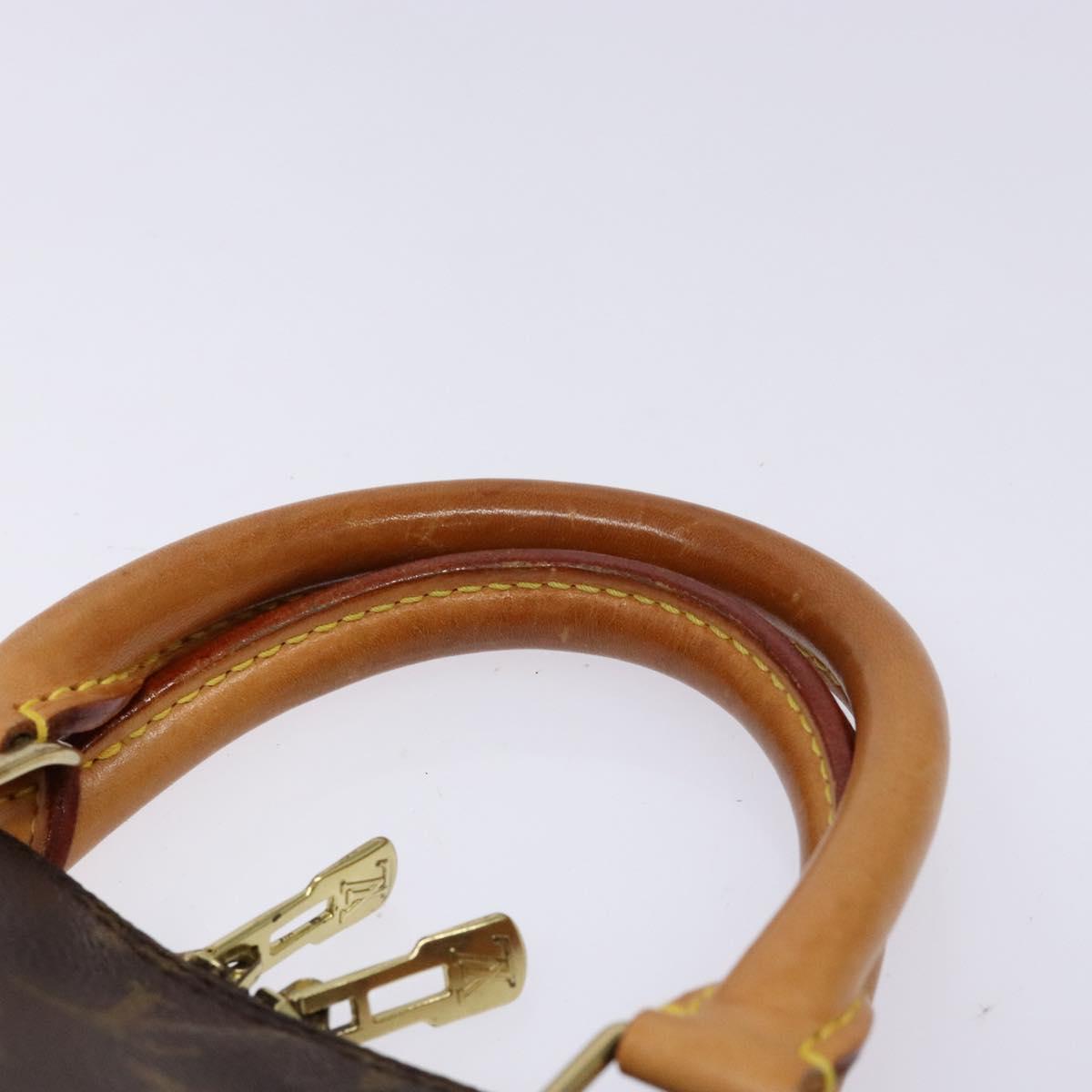 LOUIS VUITTON Monogram Alma Hand Bag M51130 LV Auth yk19194