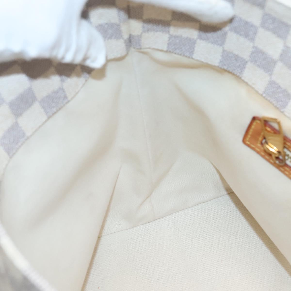 LOUIS VUITTON Damier Azur Plan Soleil Cabas PM Tote Bag N41179 LV Auth yk19203