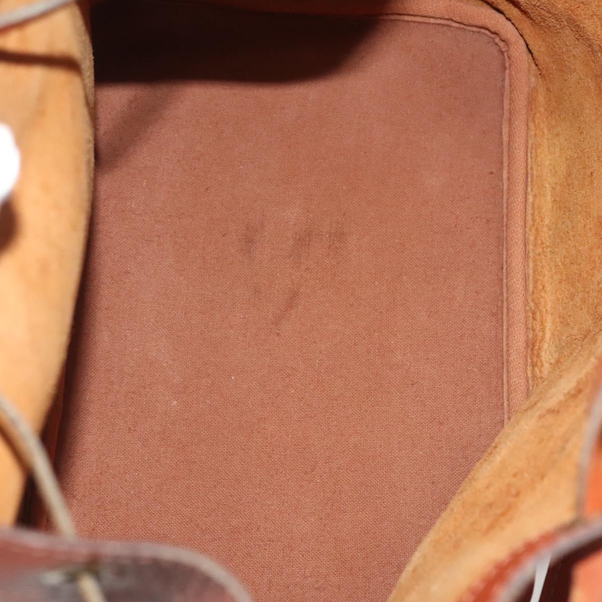 LOUIS VUITTON Epi Petit Noe Shoulder Bag Vintage Brown M44103 LV Auth yk19224