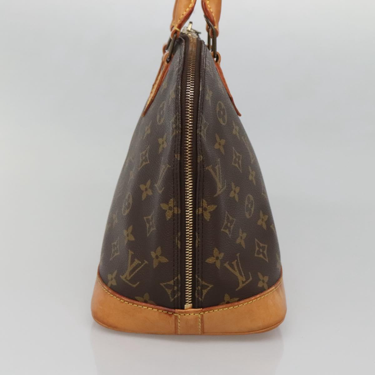 LOUIS VUITTON Monogram Alma Hand Bag M51130 LV Auth yk19225