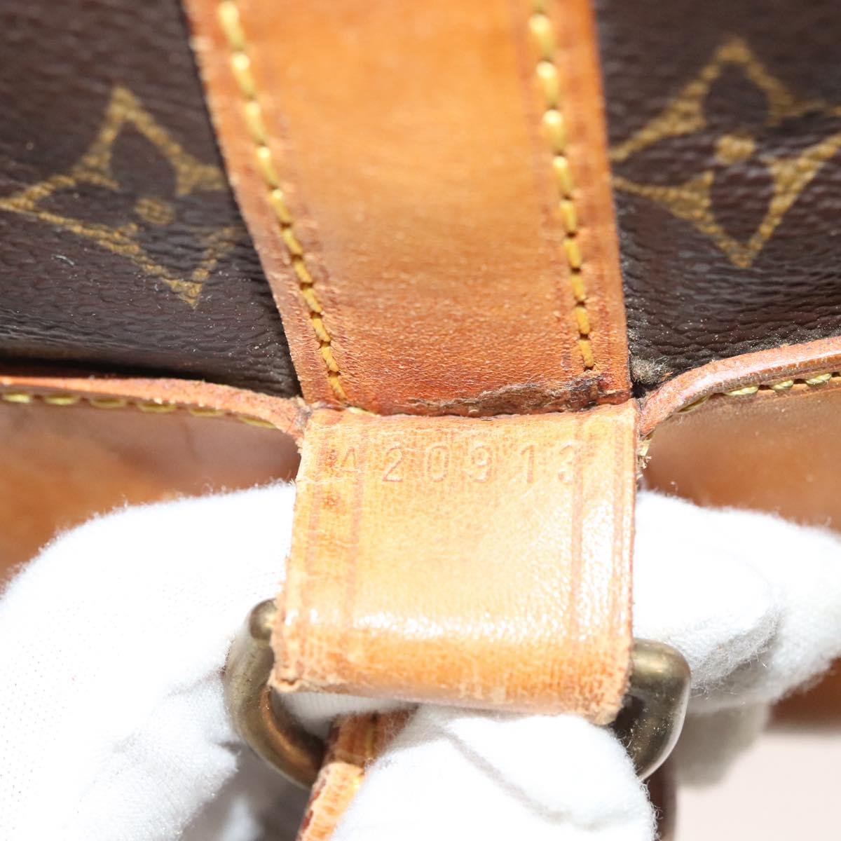 LOUIS VUITTON Monogram Randonnee GM Shoulder Bag M42244 LV Auth yk19256