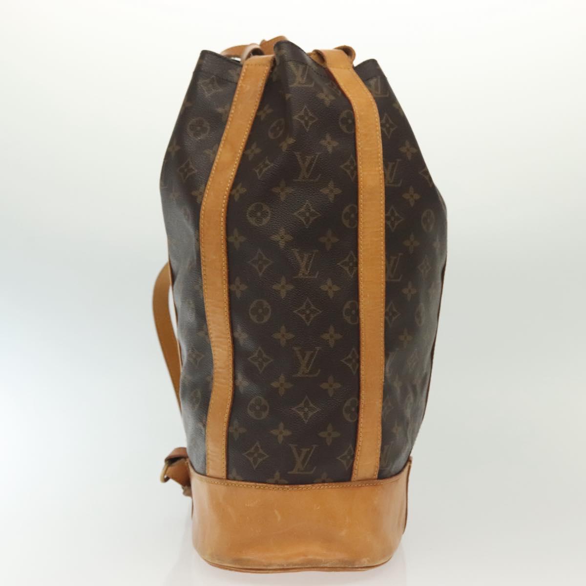 LOUIS VUITTON Monogram Randonnee GM Shoulder Bag M42244 LV Auth yk19256