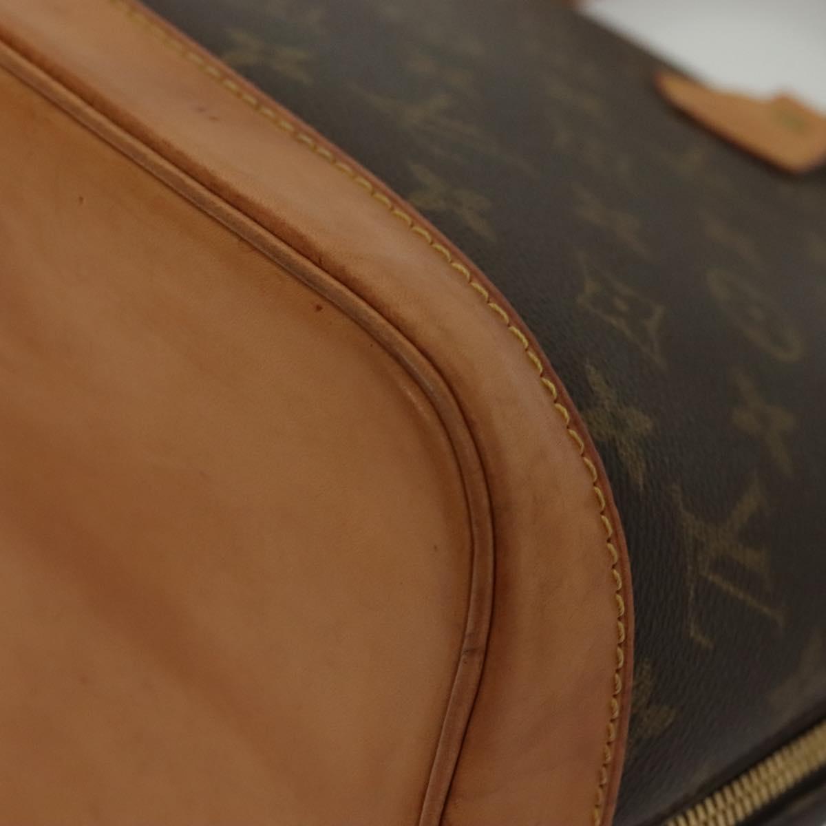 LOUIS VUITTON Monogram Alma Hand Bag M51130 LV Auth yk19285