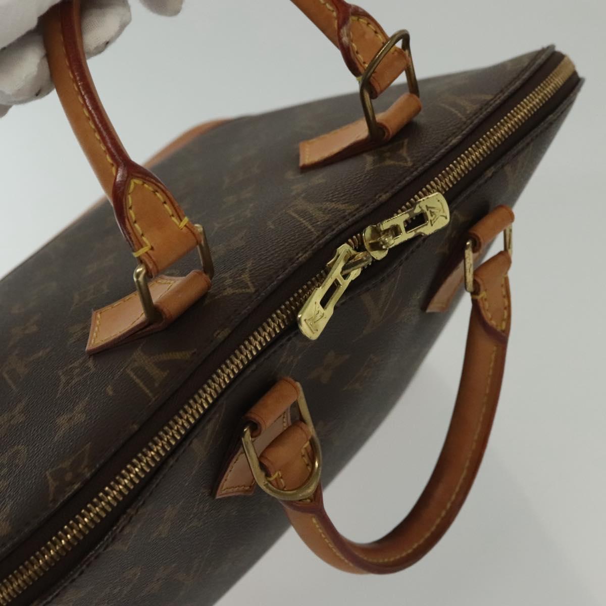 LOUIS VUITTON Monogram Alma Hand Bag M51130 LV Auth yk19285