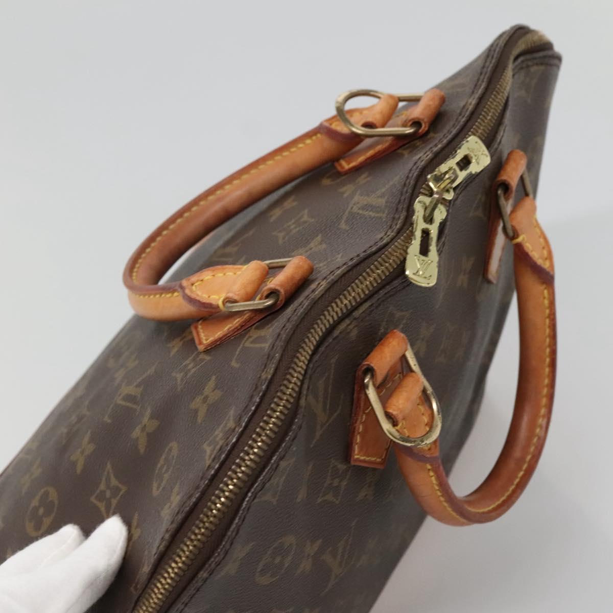 LOUIS VUITTON Monogram Alma Hand Bag M51130 LV Auth yk19286