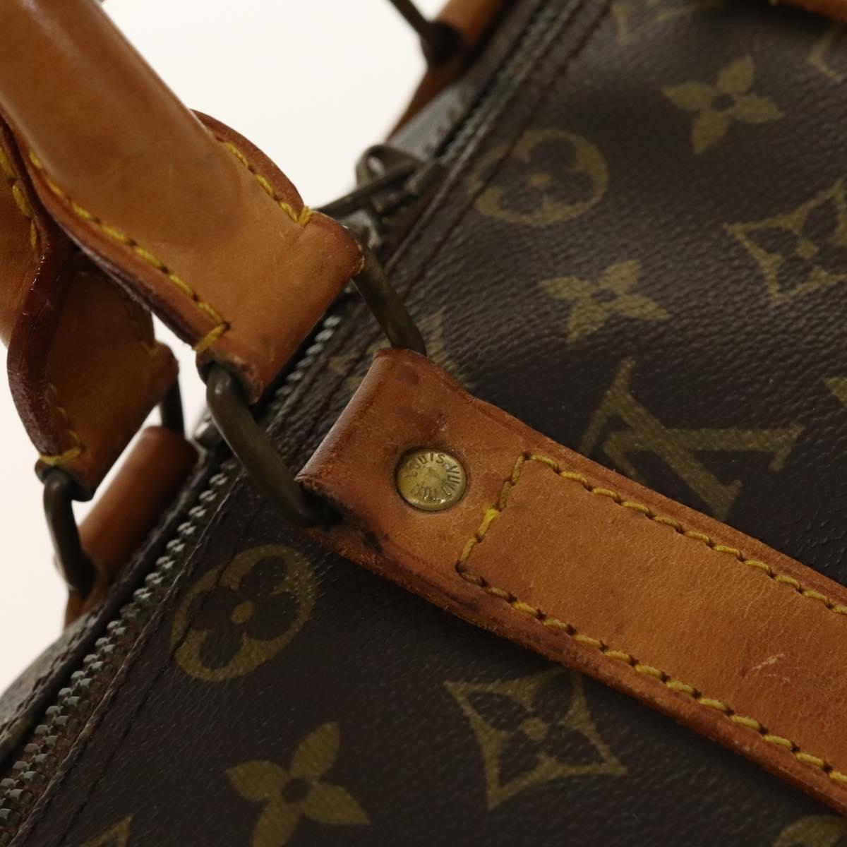 LOUIS VUITTON Monogram Keepall 45 Boston Bag M41428 LV Auth yk19301