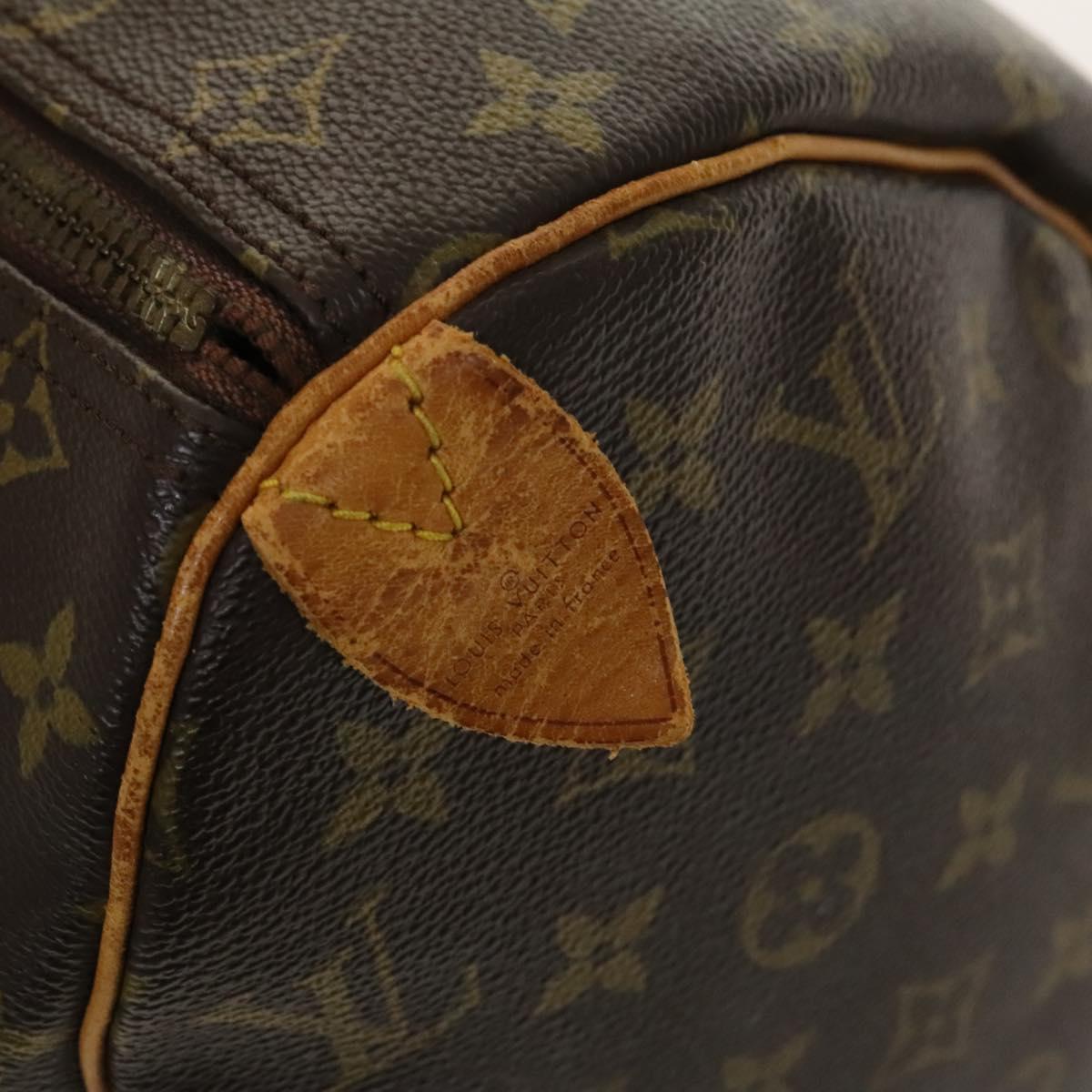 LOUIS VUITTON Monogram Keepall 45 Boston Bag M41428 LV Auth yk19301