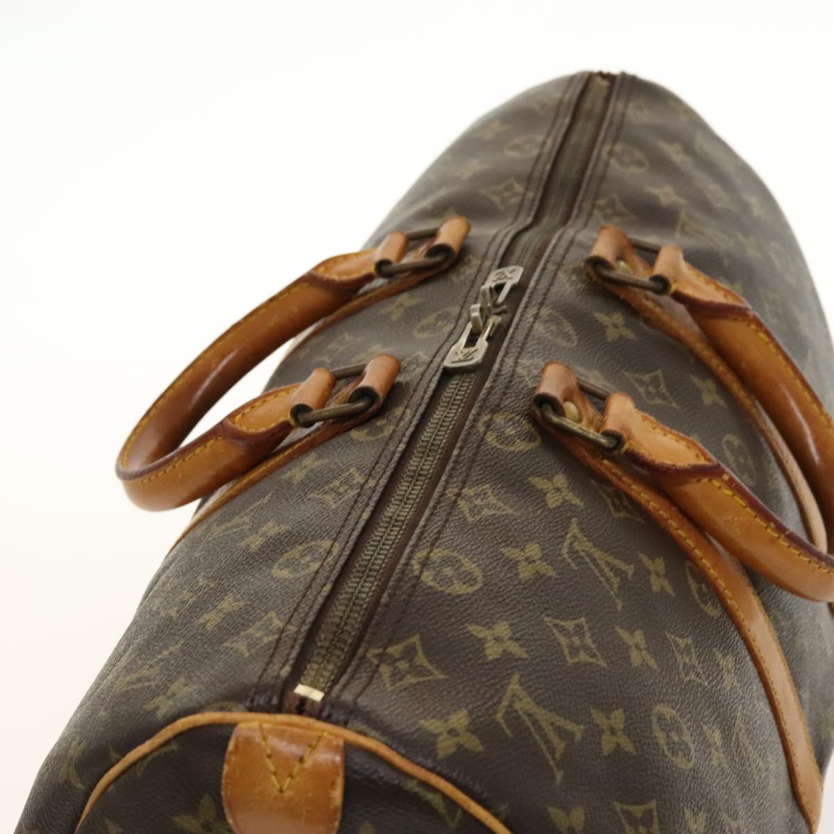 LOUIS VUITTON Monogram Keepall 45 Boston Bag M41428 LV Auth yk19301