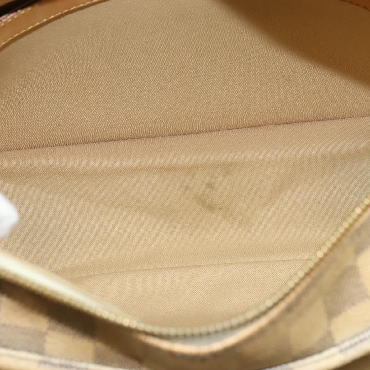 LOUIS VUITTON Damier Azur Naviglio Shoulder Bag N51189 LV Auth yk19310