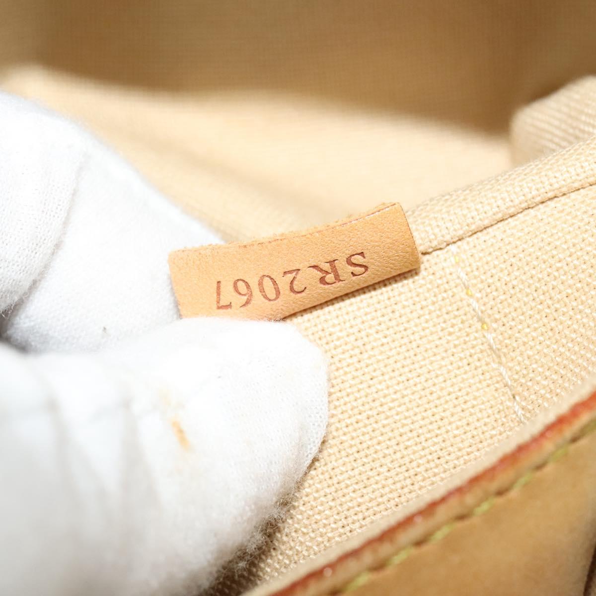 LOUIS VUITTON Damier Azur Naviglio Shoulder Bag N51189 LV Auth yk19310