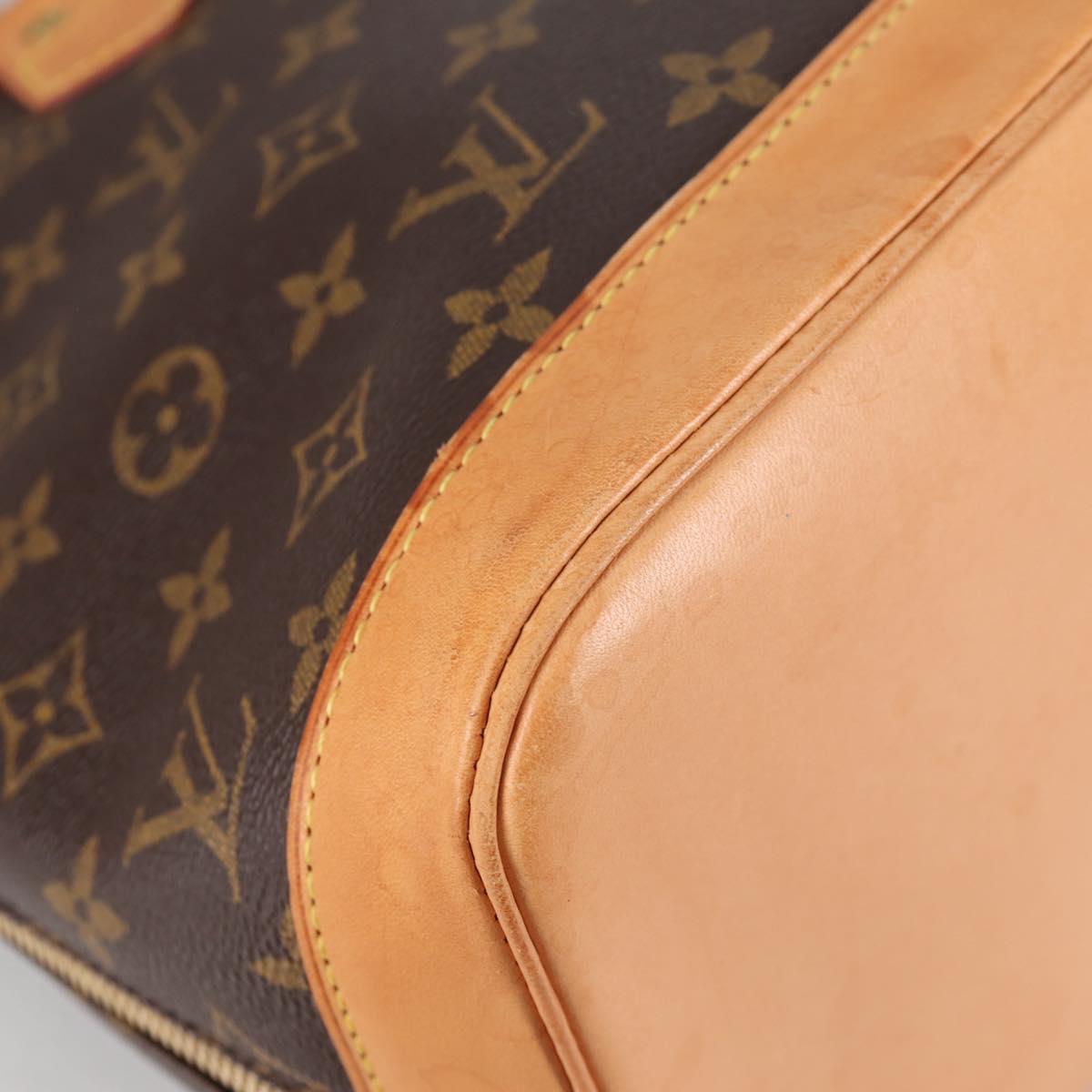 LOUIS VUITTON Monogram Alma Hand Bag M51130 LV Auth yk19330A