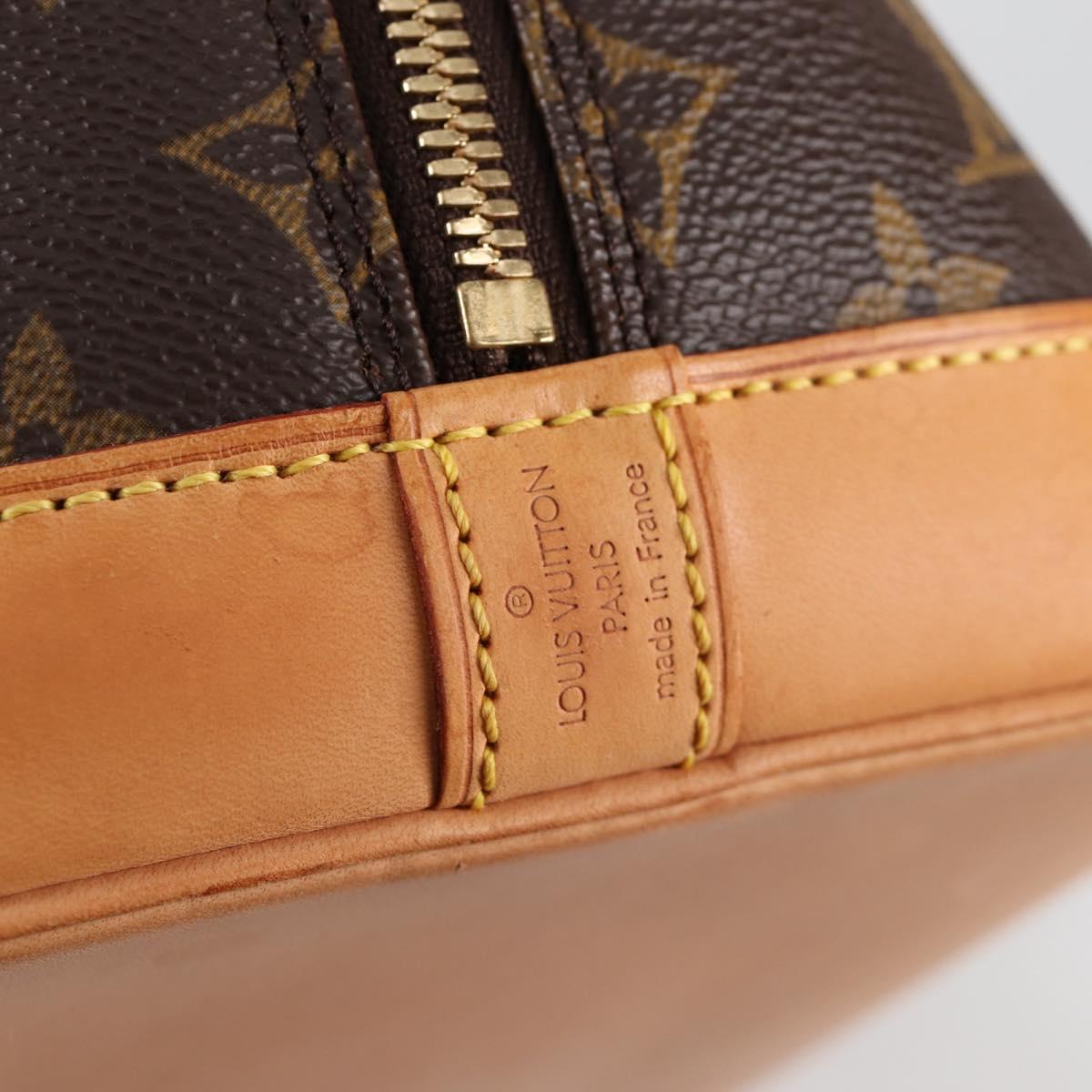 LOUIS VUITTON Monogram Alma Hand Bag M51130 LV Auth yk19330A