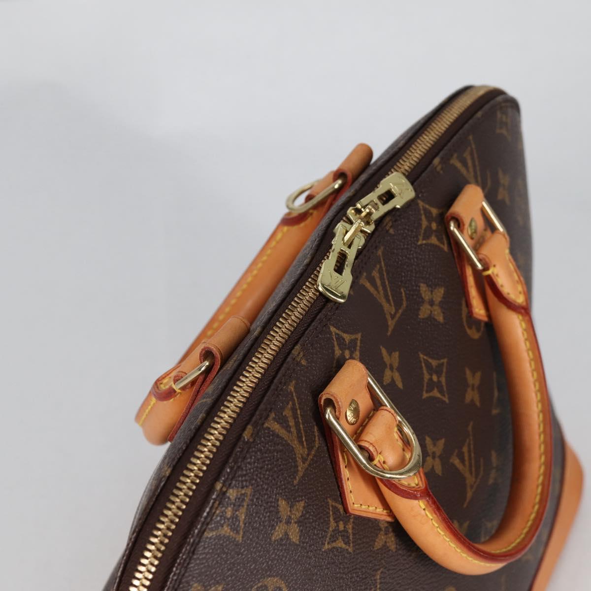 LOUIS VUITTON Monogram Alma Hand Bag M51130 LV Auth yk19330A