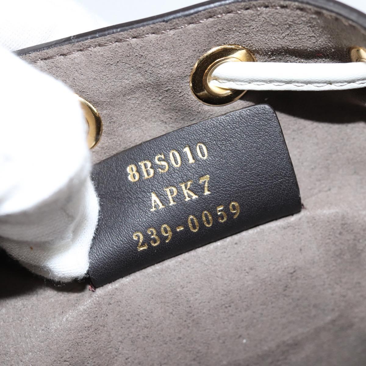 FENDI Zucca Canvas Mini Montrezor Hand Bag 2way Multicolor Gold Auth yk19350M