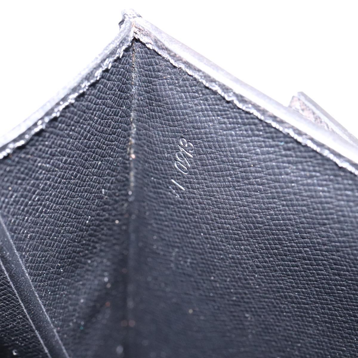 LOUIS VUITTON Epi Serie Dragonne Clutch Bag Black Noir M52612 LV Auth yk19356
