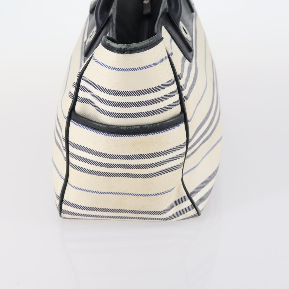 BURBERRY Nova Check Shoulder Bag Canvas Leather 3Set Black beige Auth yk19390