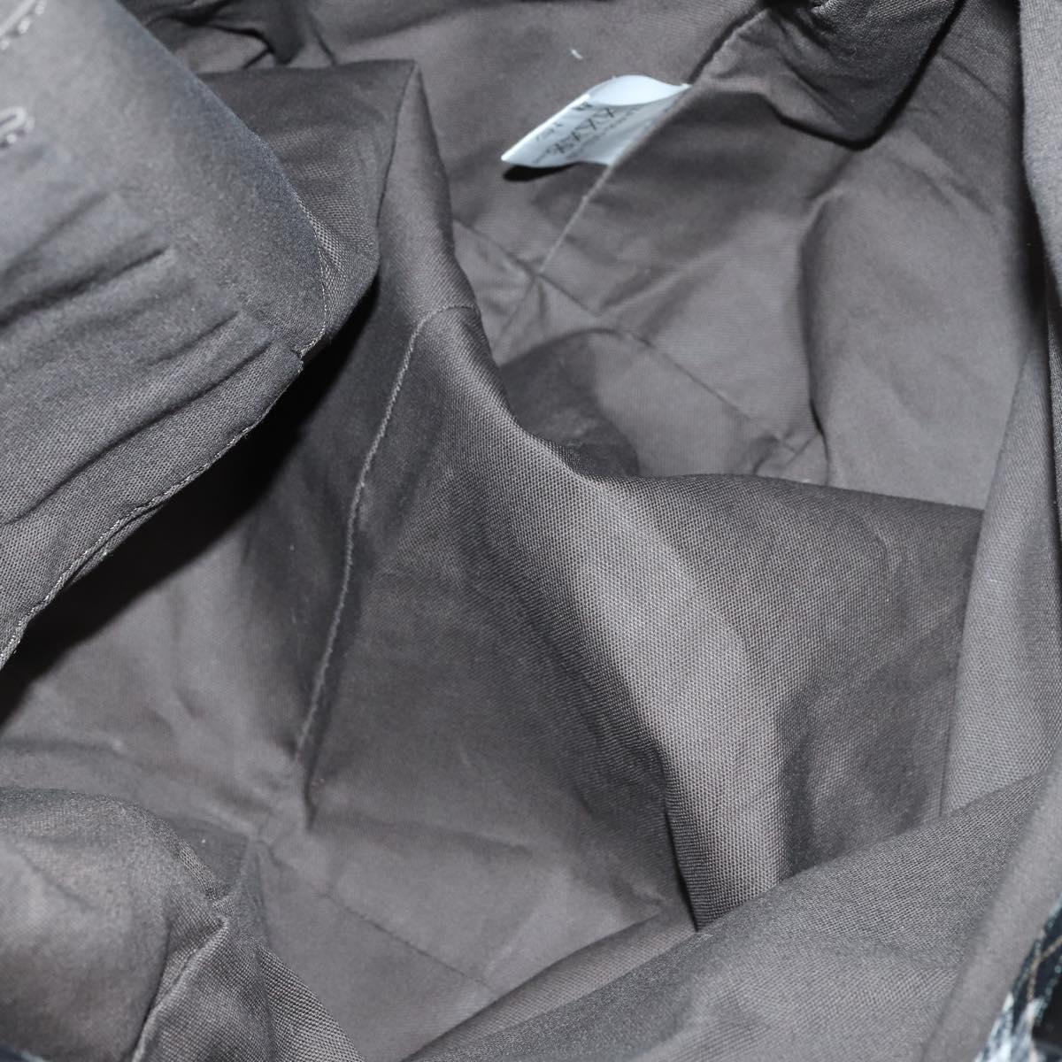 BURBERRY Nova Check Shoulder Bag Canvas Leather 3Set Black beige Auth yk19390