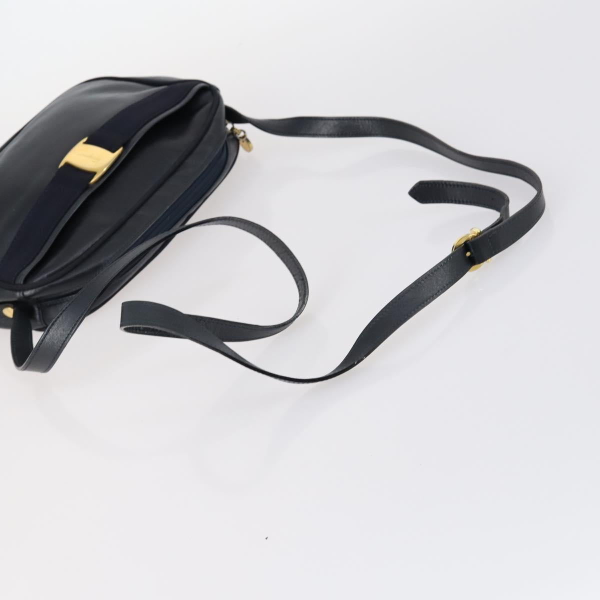 SAINT LAURENT Cartier Ferragamo Bag Leather 3Set Bordeaux Navy Auth yk19391