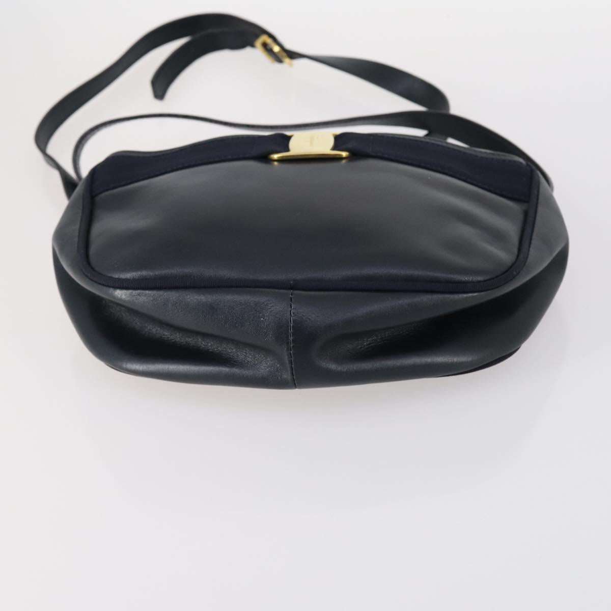SAINT LAURENT Cartier Ferragamo Bag Leather 3Set Bordeaux Navy Auth yk19391