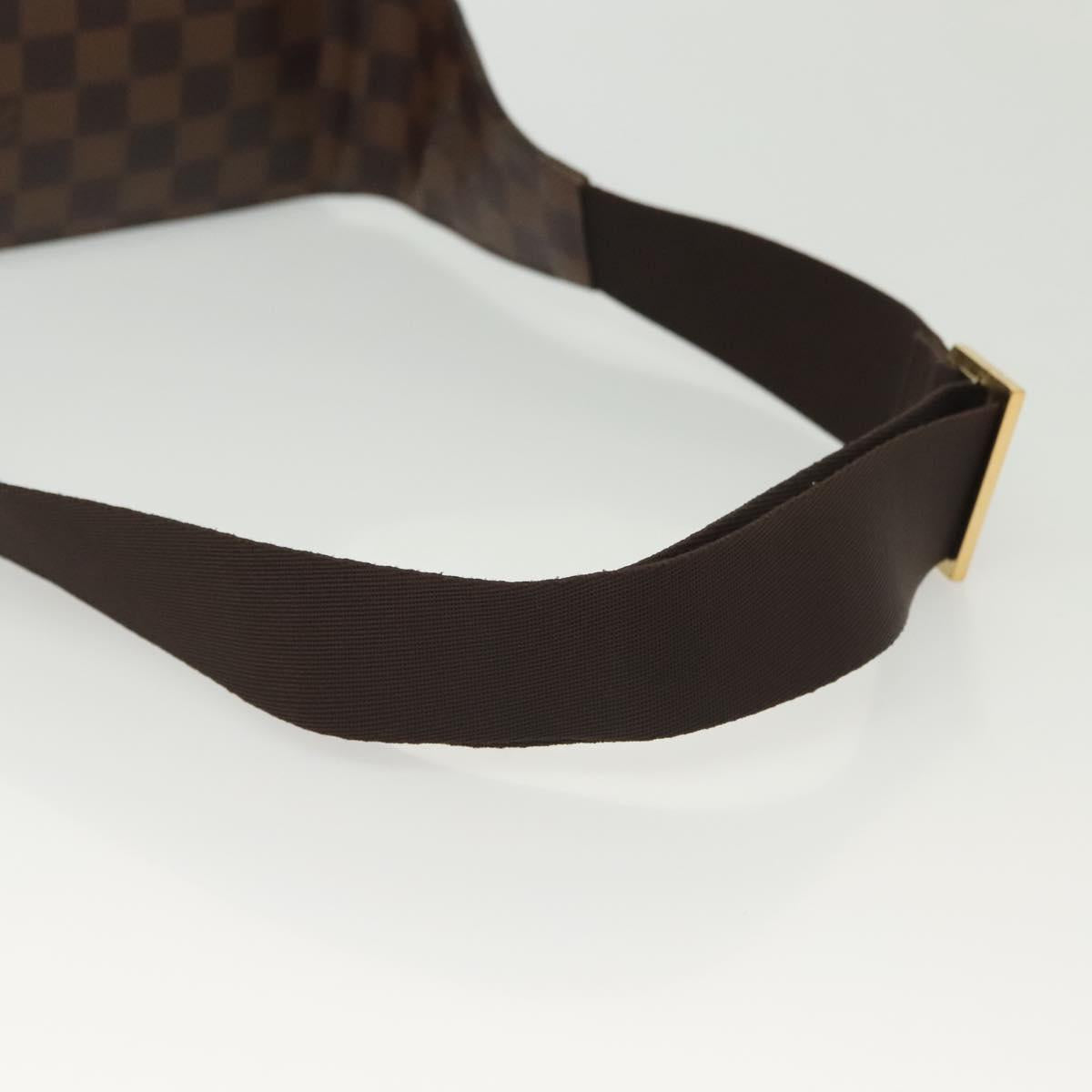 LOUIS VUITTON Damier Ebene Geronimos Shoulder Bag N51994 LV Auth yk19392