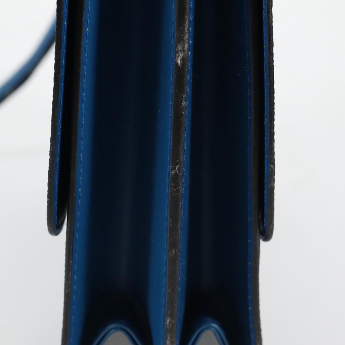 LOUIS VUITTON Epi Grenel Shoulder Bag Blue M52362 LV Auth yk19396