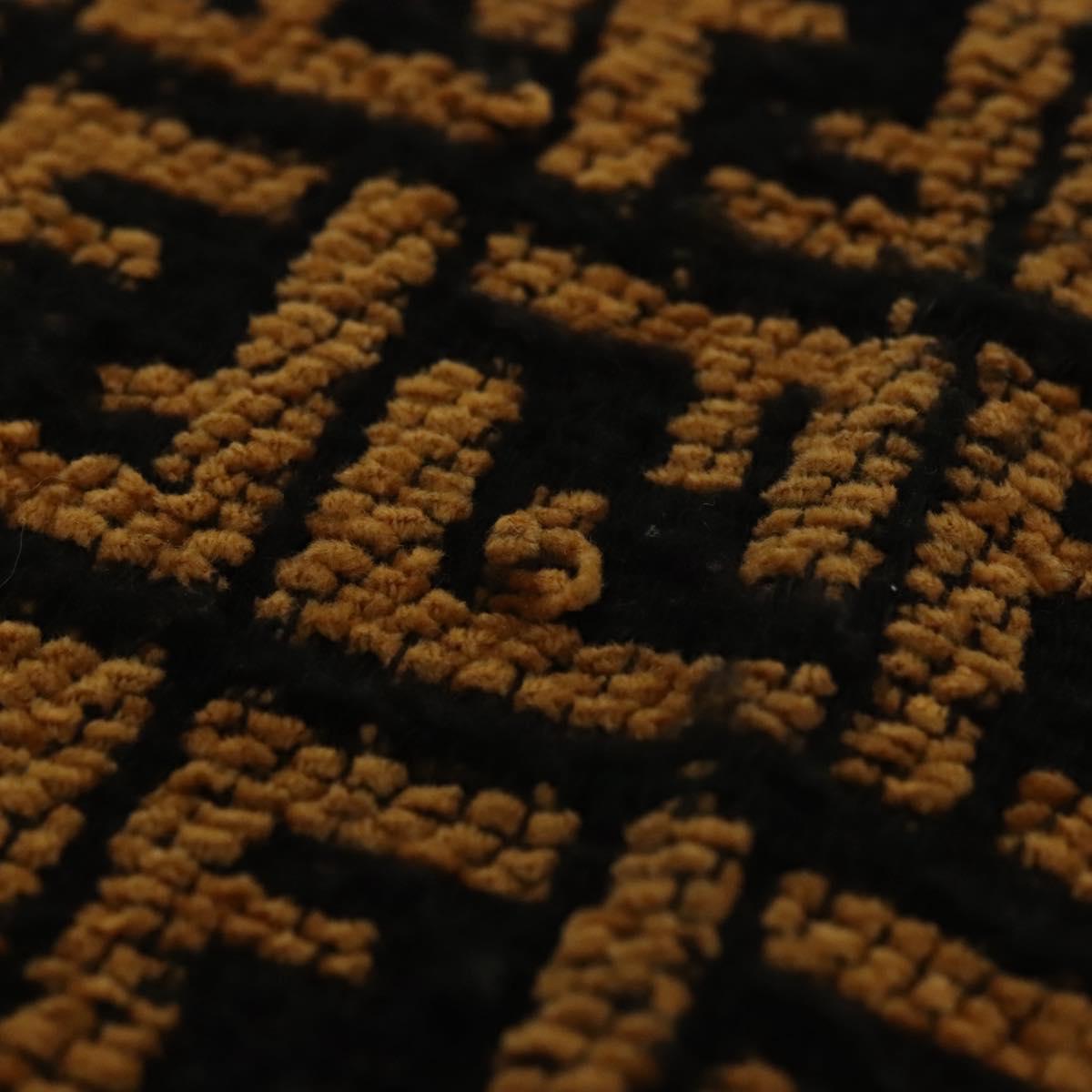 FENDI Zucca Canvas Scarf Brown Auth yk19407