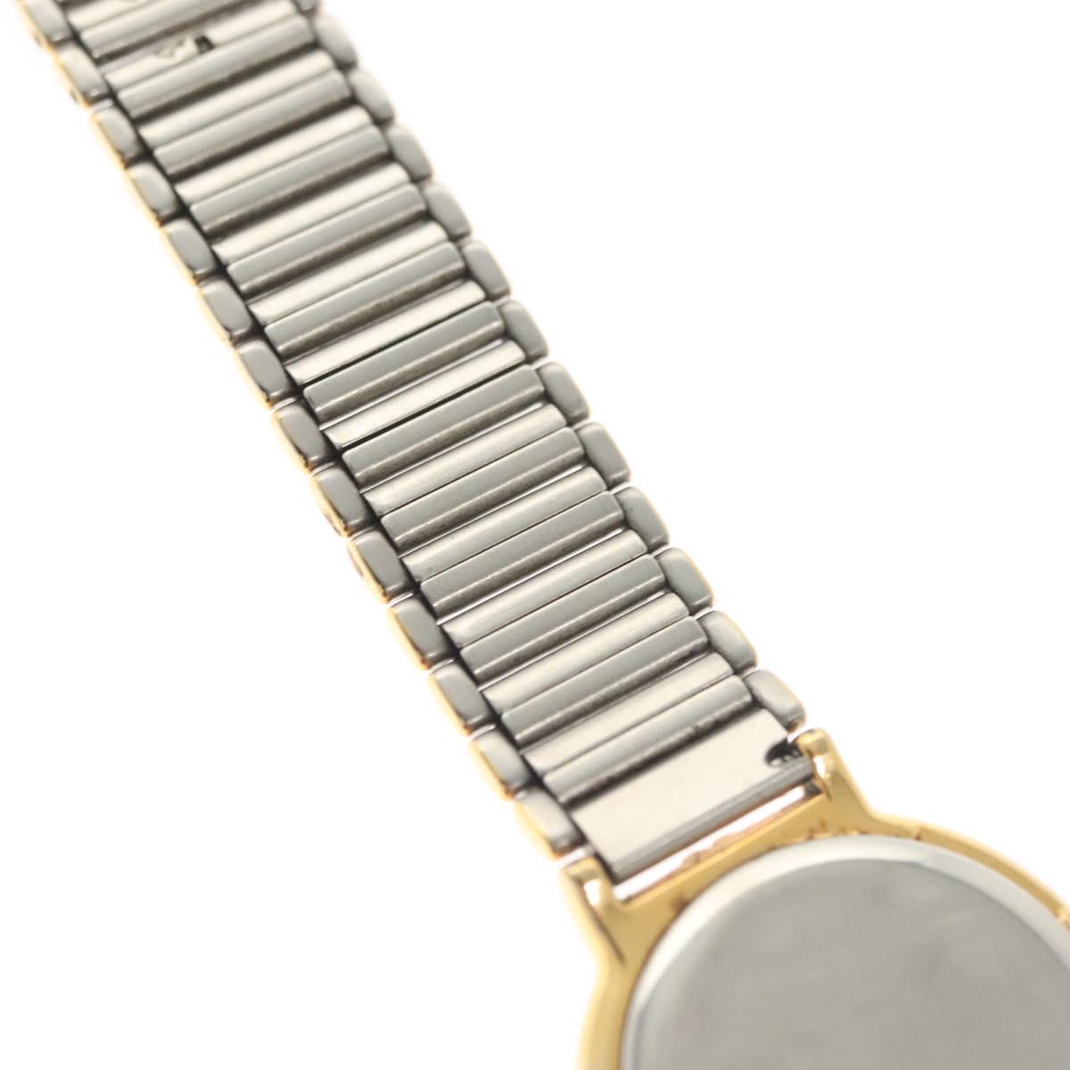 SAINT LAURENT Watches metal Silver Auth yk19419