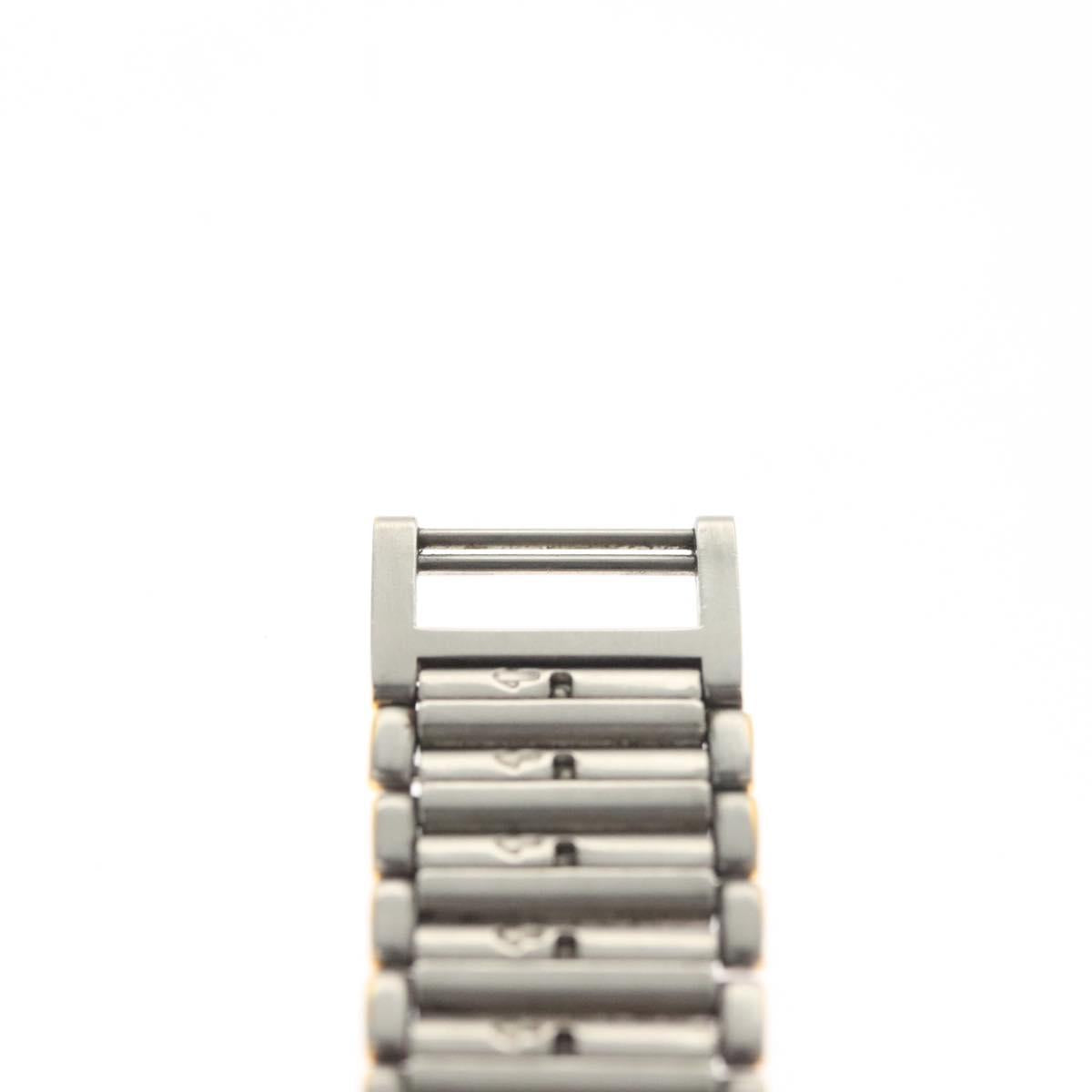 SAINT LAURENT Watches metal Silver Auth yk19419