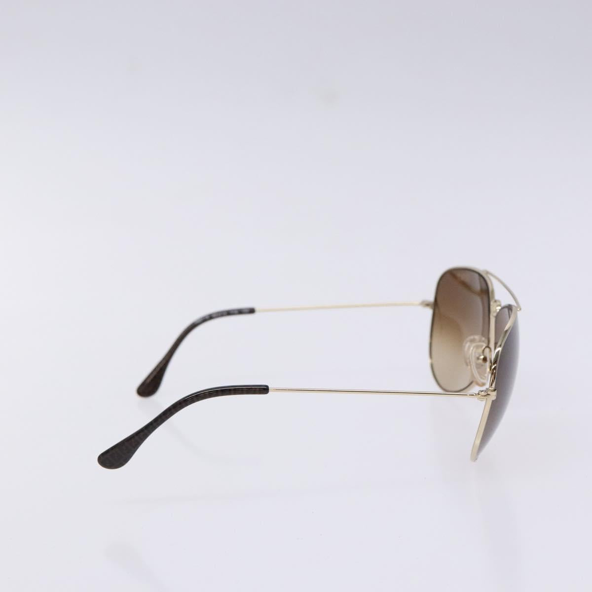 FENDI Sunglasses metal Gold Auth yk19425
