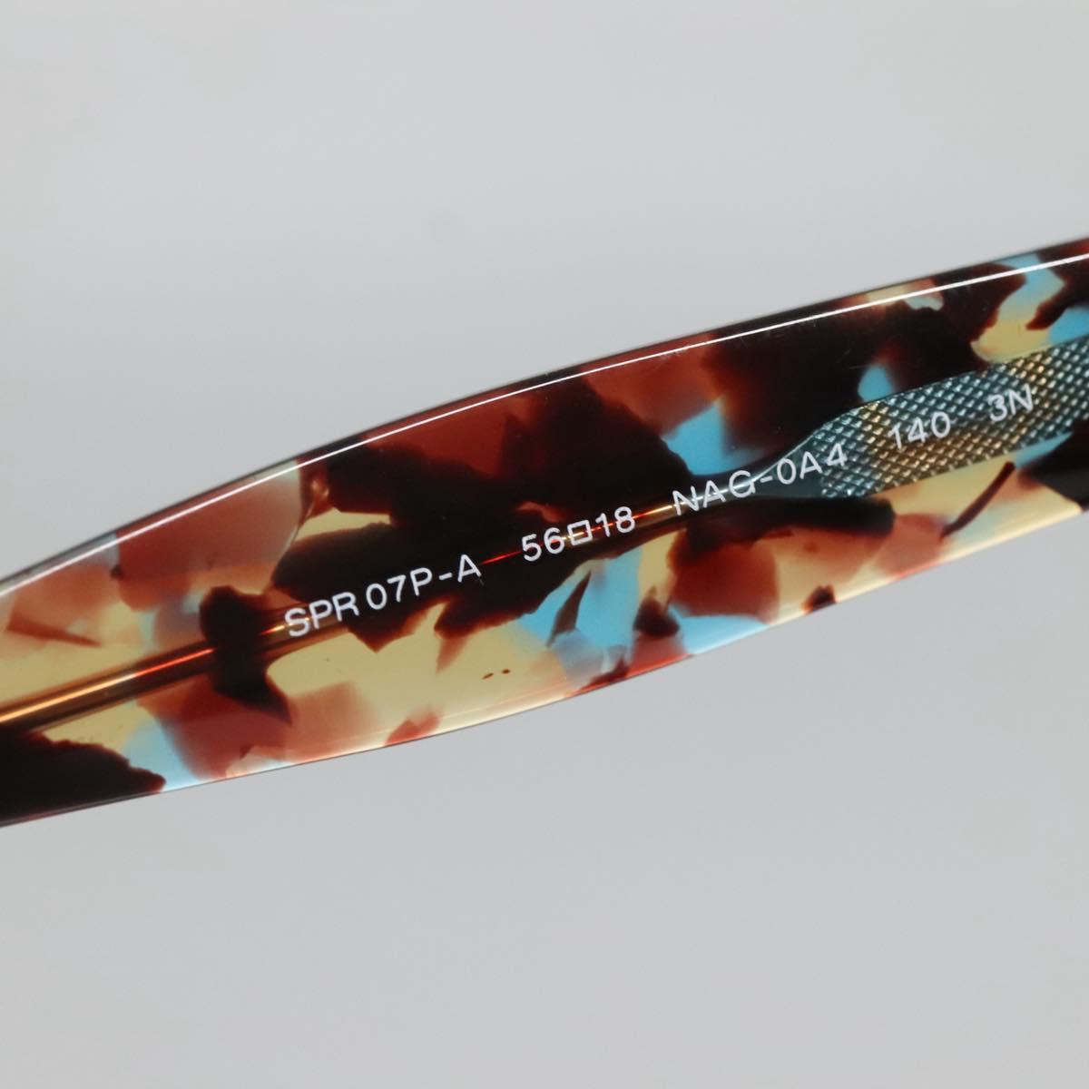 PRADA Sunglasses plastic Brown Auth yk19432