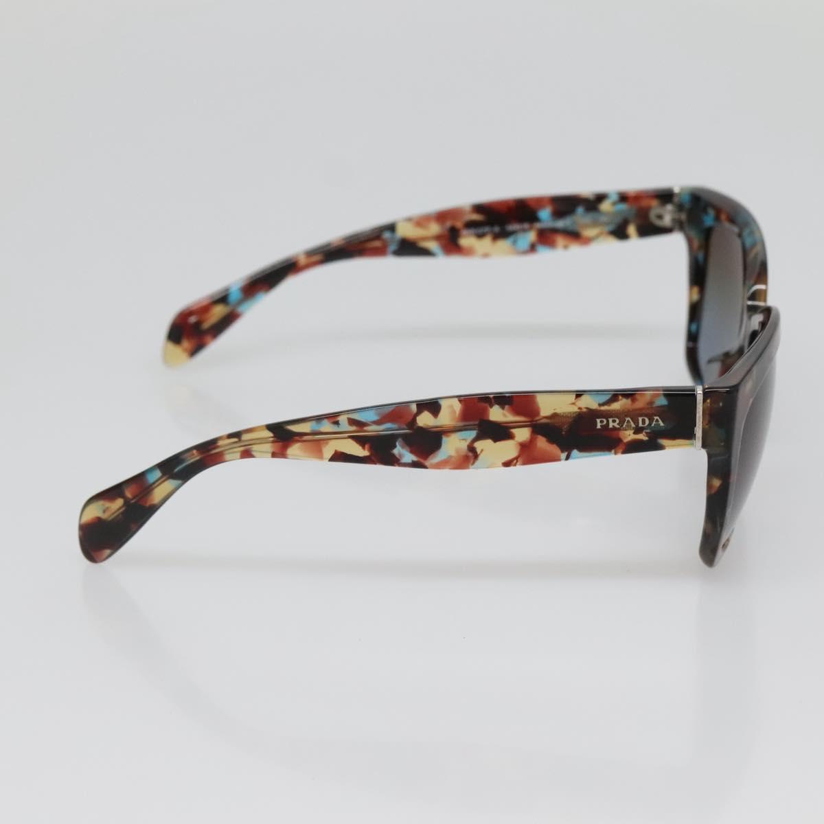 PRADA Sunglasses plastic Brown Auth yk19432
