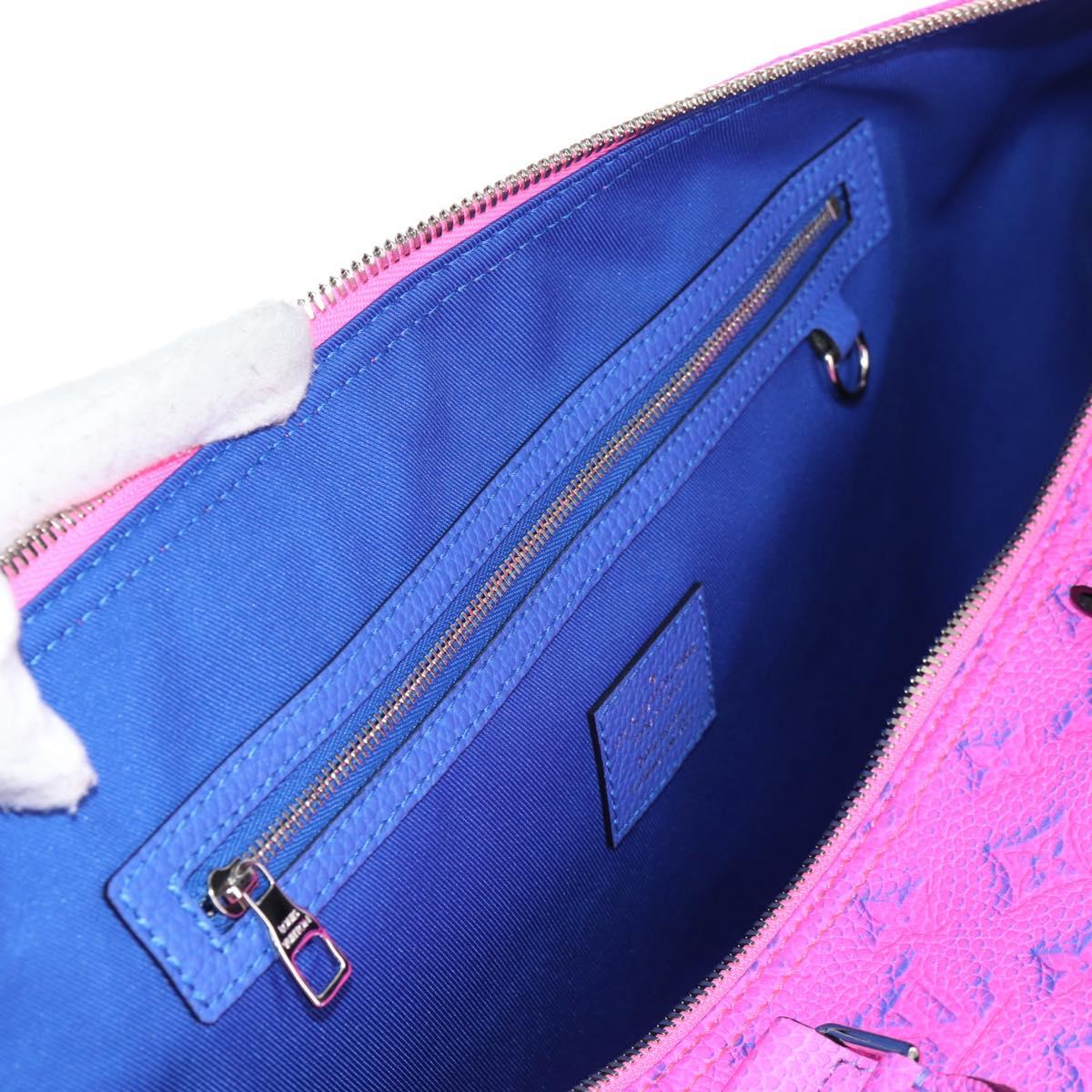 LOUIS VUITTON Taurillon Illusion Keepall Bandouliere 50 Bag M59713 Auth yk19483SM