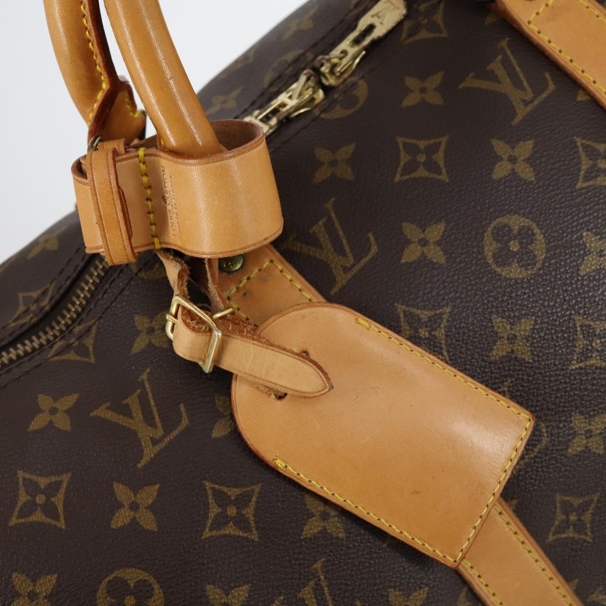 LOUIS VUITTON Monogram Keepall 50 Boston Bag M41426 LV Auth yk19486
