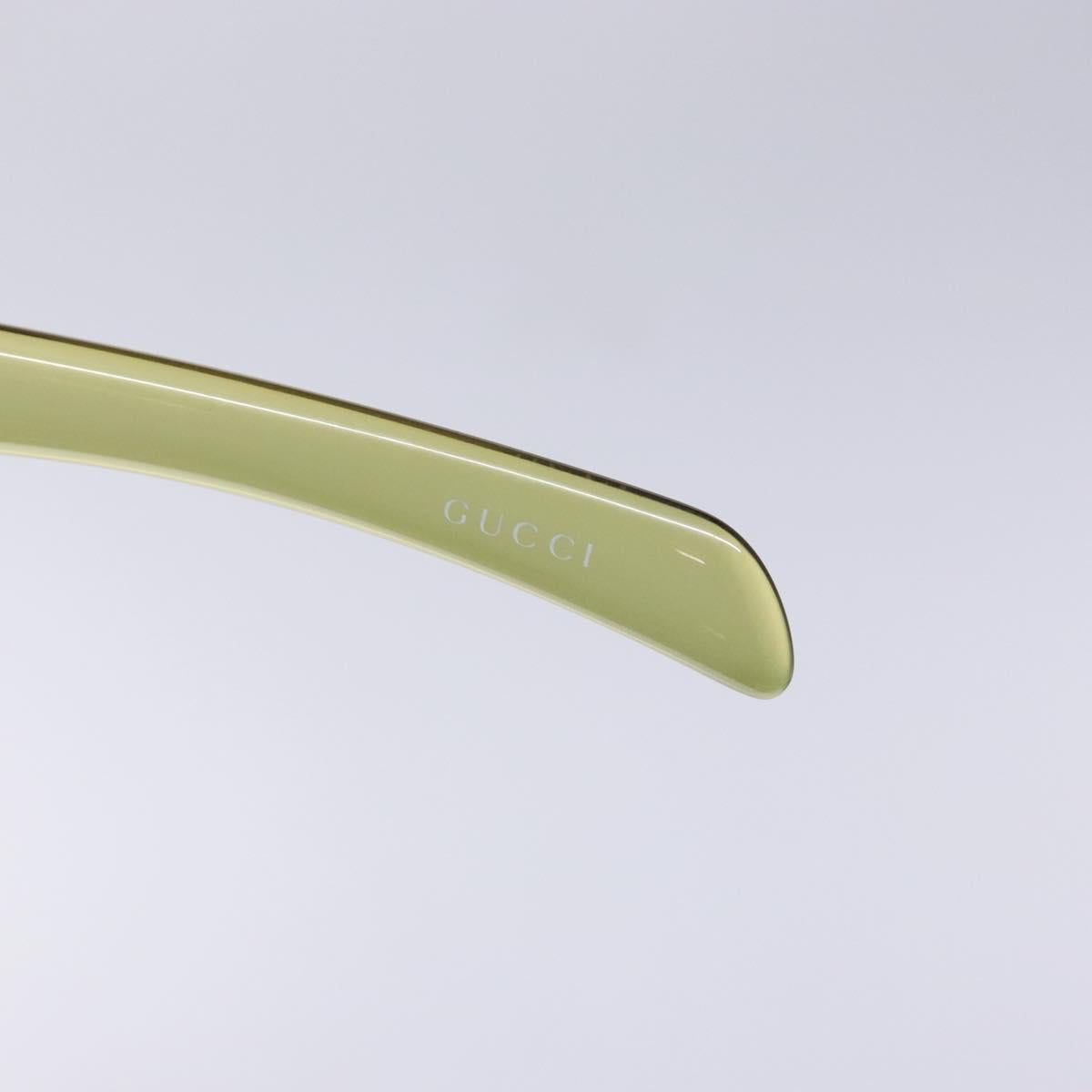 GUCCI Sunglasses plastic Green Auth yk19495