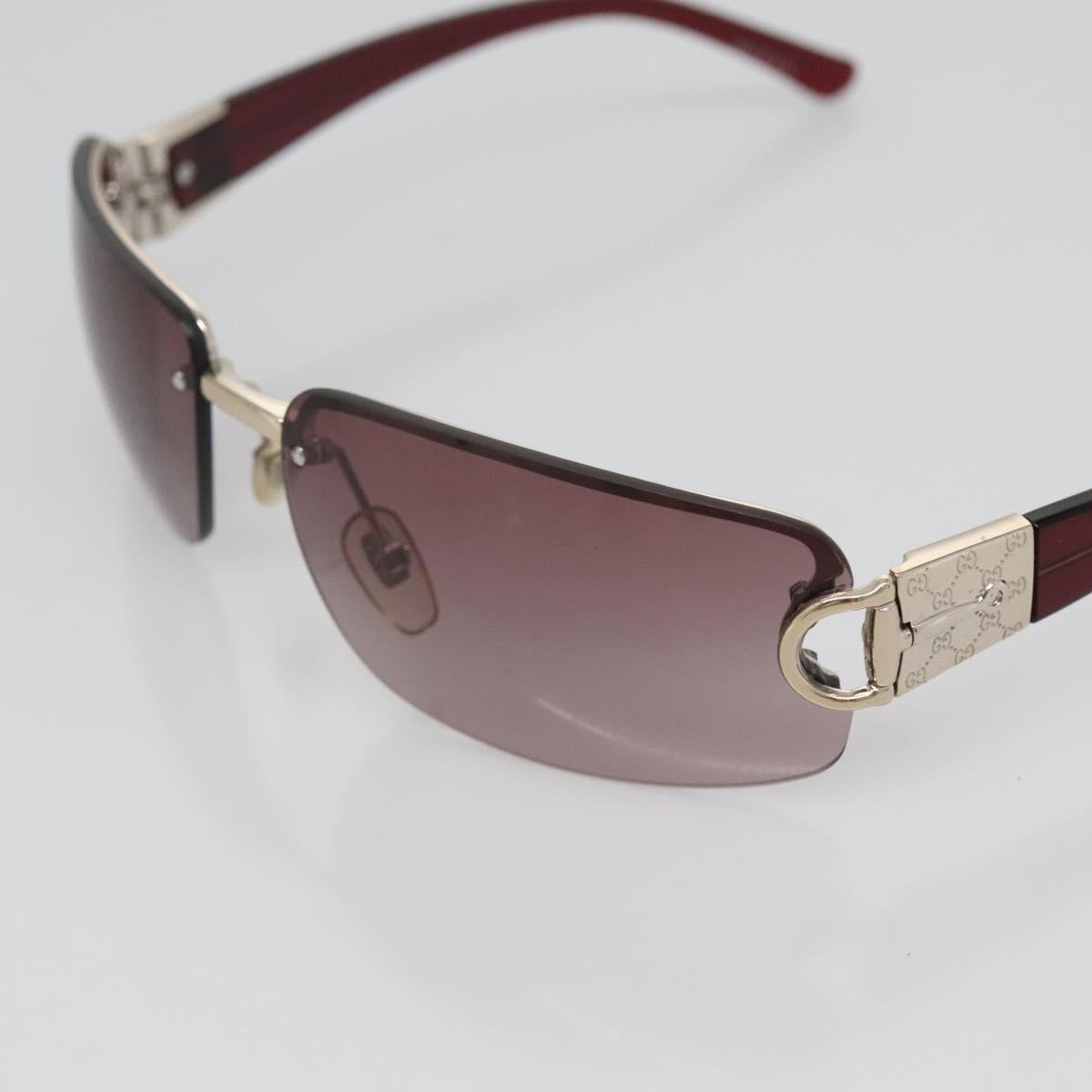GUCCI Sunglasses plastic Purple gray Auth yk19498