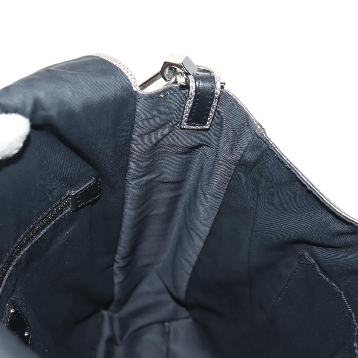 LOEWE Anagram Mya Shoulder Bag Leather Champagne Gold Gold Auth yk19500V