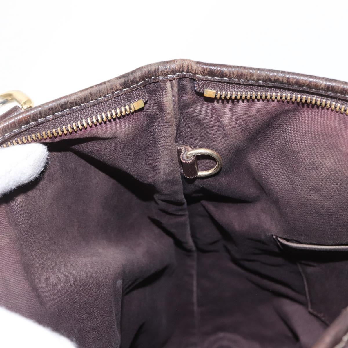 LOUIS VUITTON Monogram Idylle Elegy Hand Bag Black M56696 LV Auth yk19507