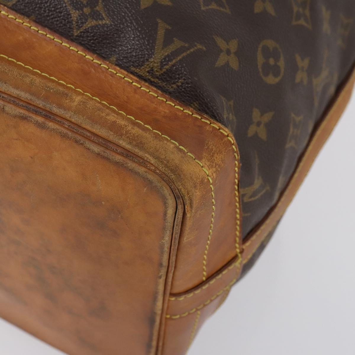 LOUIS VUITTON Monogram Noe Shoulder Bag M42224 LV Auth yk19508