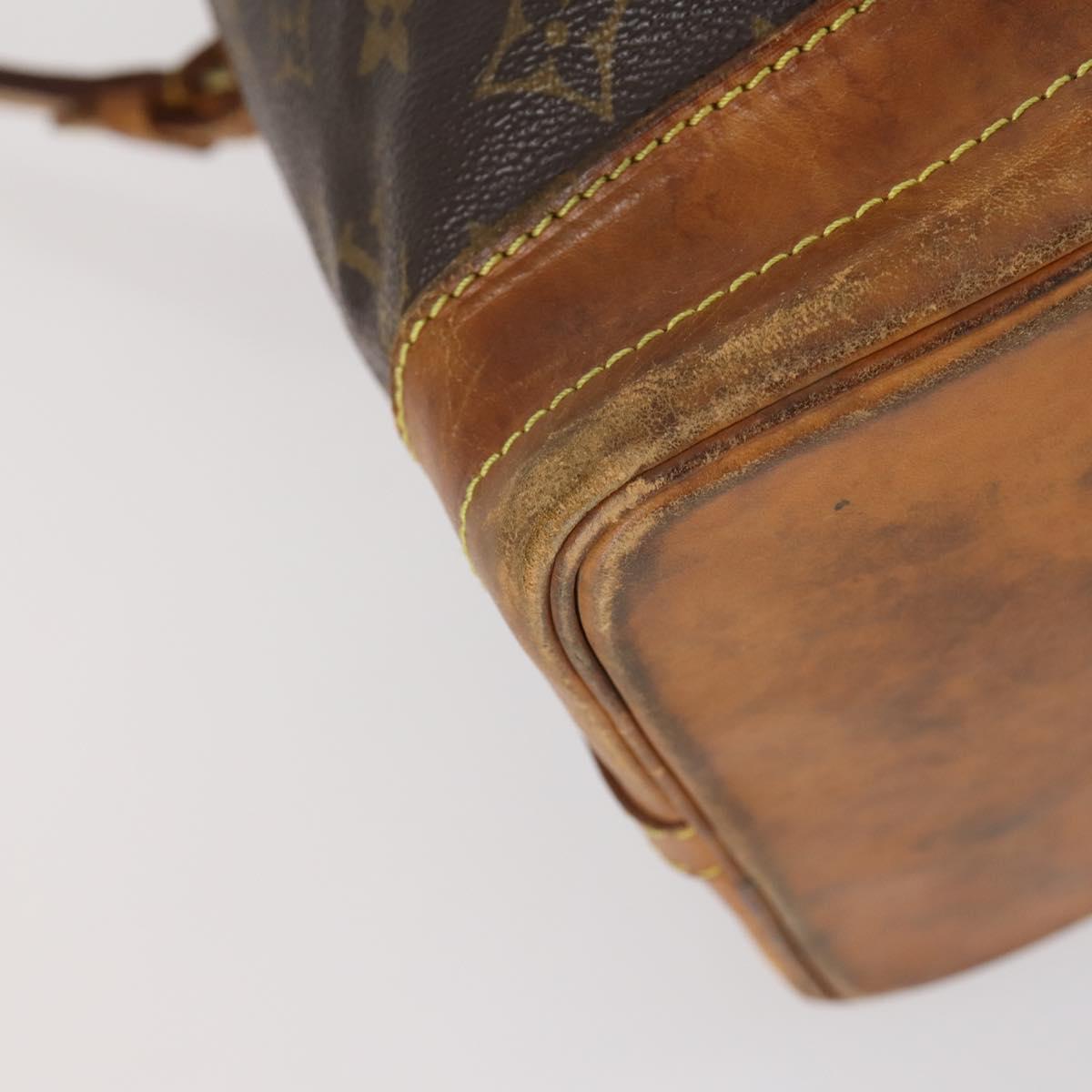 LOUIS VUITTON Monogram Noe Shoulder Bag M42224 LV Auth yk19508