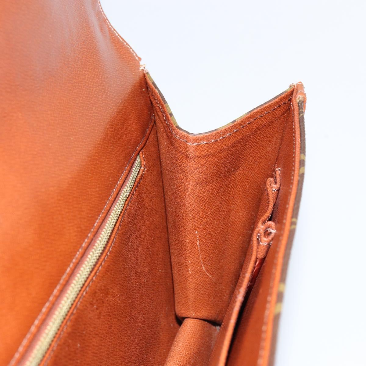 LOUIS VUITTON Monogram Pochette Dam GM Clutch Bag M51810 LV Auth yk19528