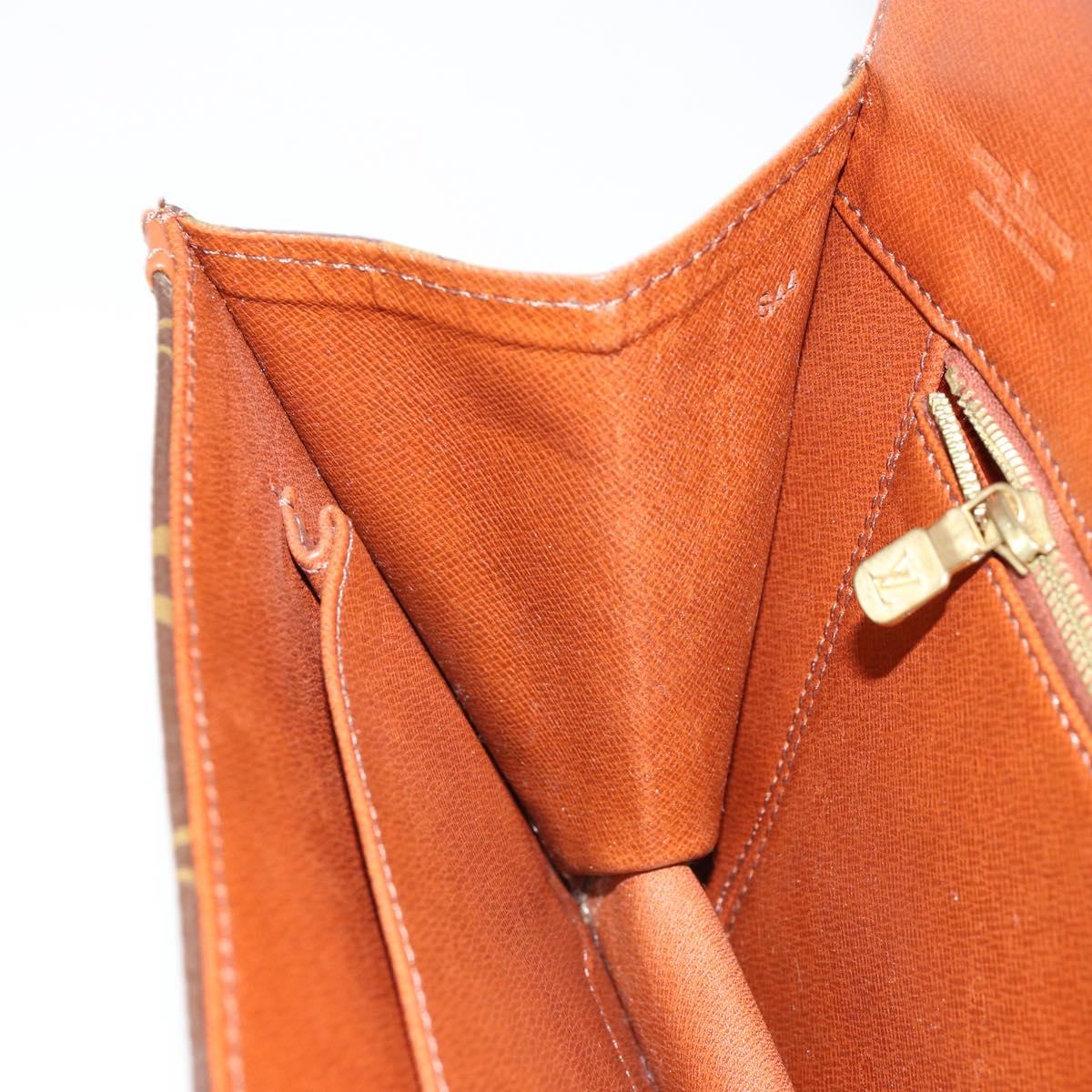 LOUIS VUITTON Monogram Pochette Dam GM Clutch Bag M51810 LV Auth yk19528