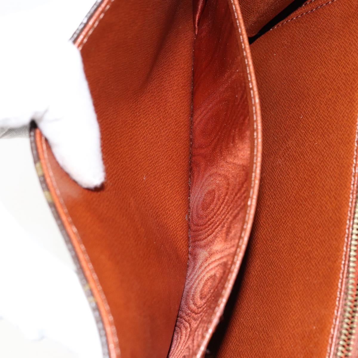 LOUIS VUITTON Monogram Pochette Dam GM Clutch Bag M51810 LV Auth yk19528