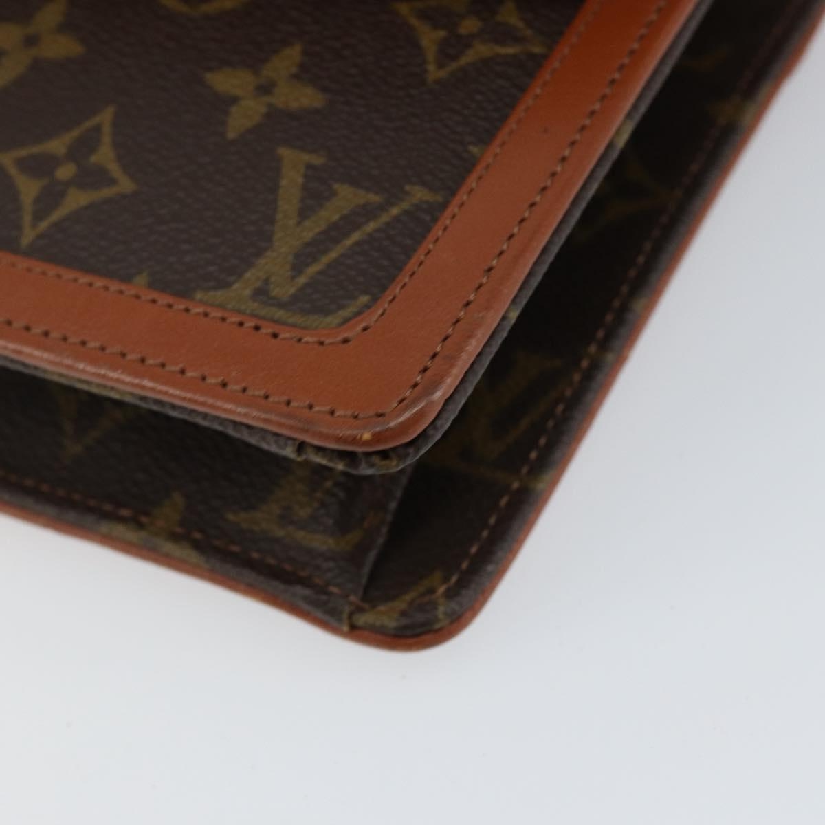 LOUIS VUITTON Monogram Pochette Dam GM Clutch Bag M51810 LV Auth yk19528