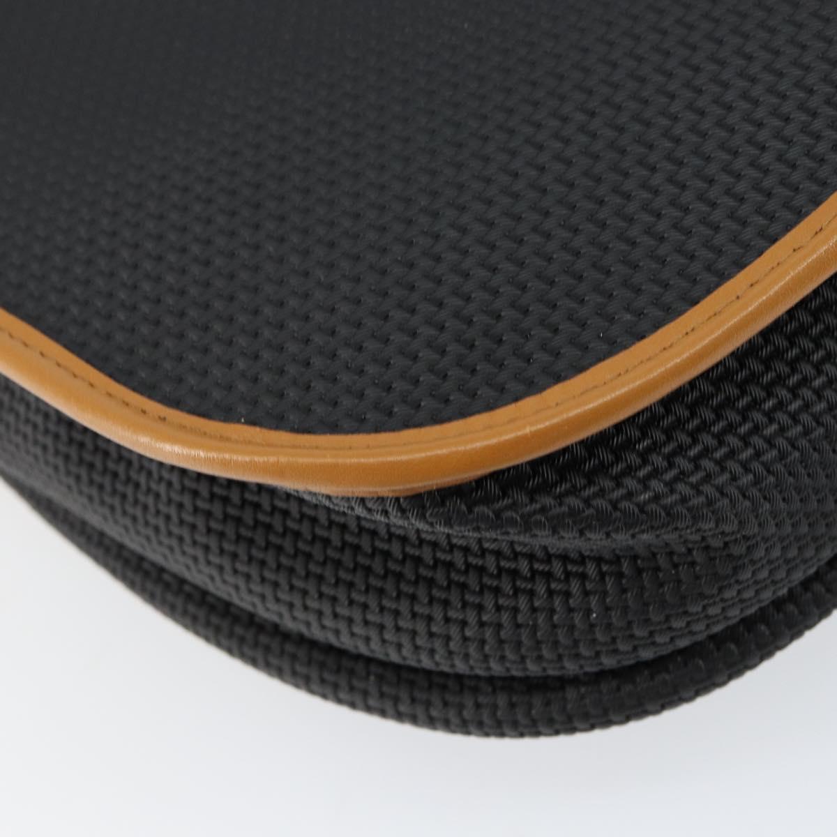 SAINT LAURENT Shoulder Bag Leather Beige Gold Auth yk19534