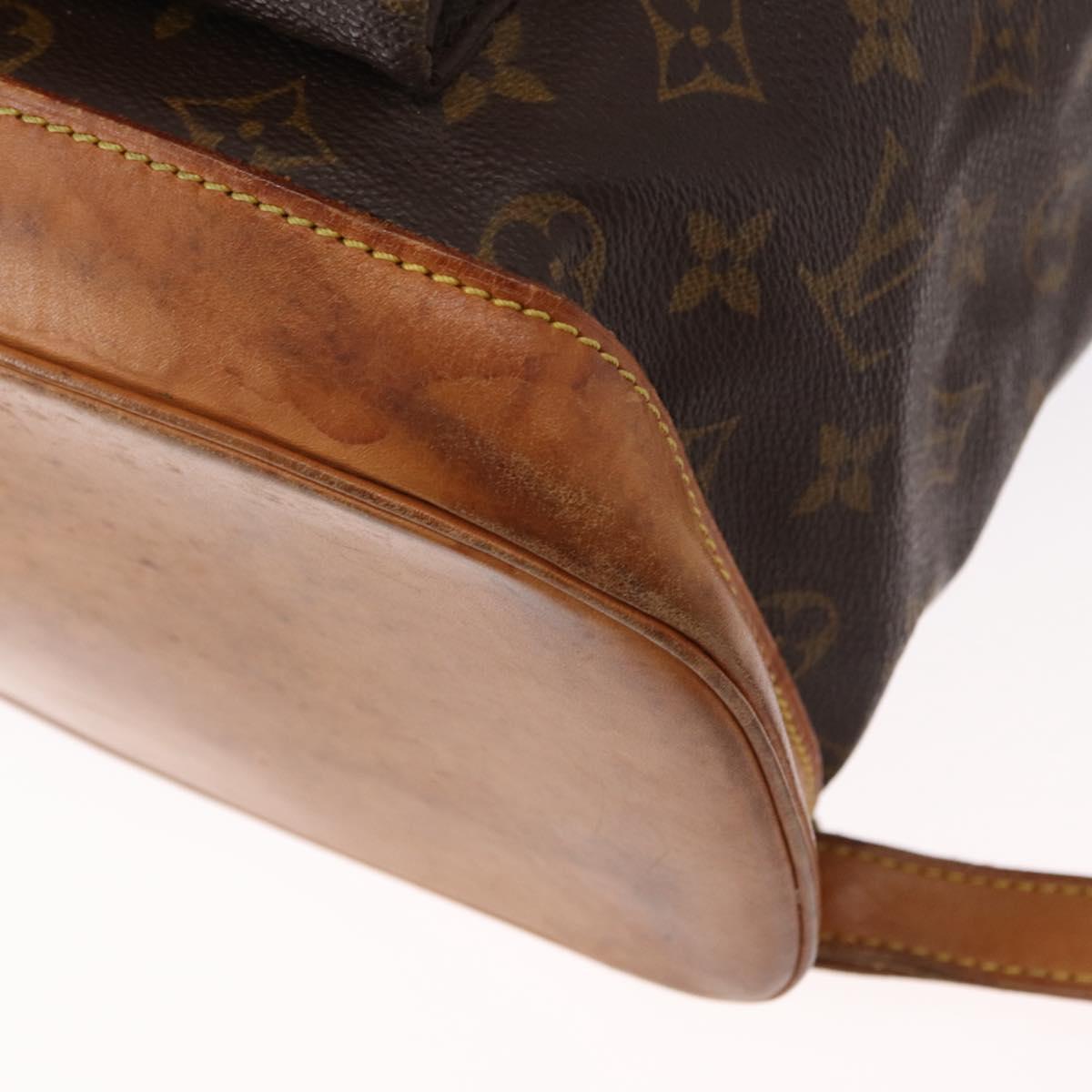 LOUIS VUITTON Monogram Montsouris GM Backpack M51135 LV Auth yk19537