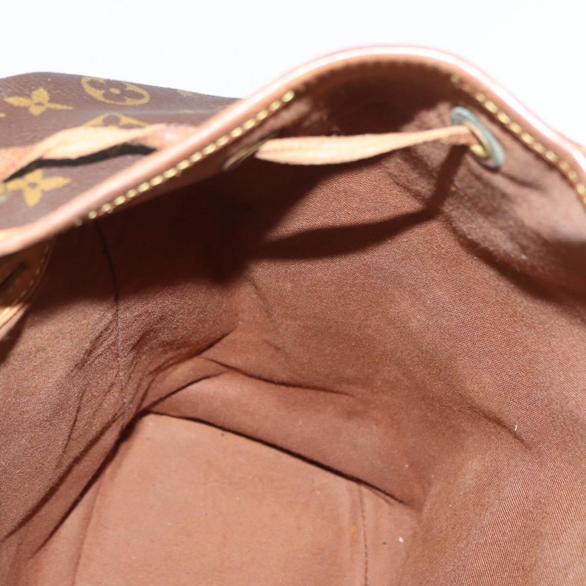 LOUIS VUITTON Monogram Montsouris GM Backpack M51135 LV Auth yk19537