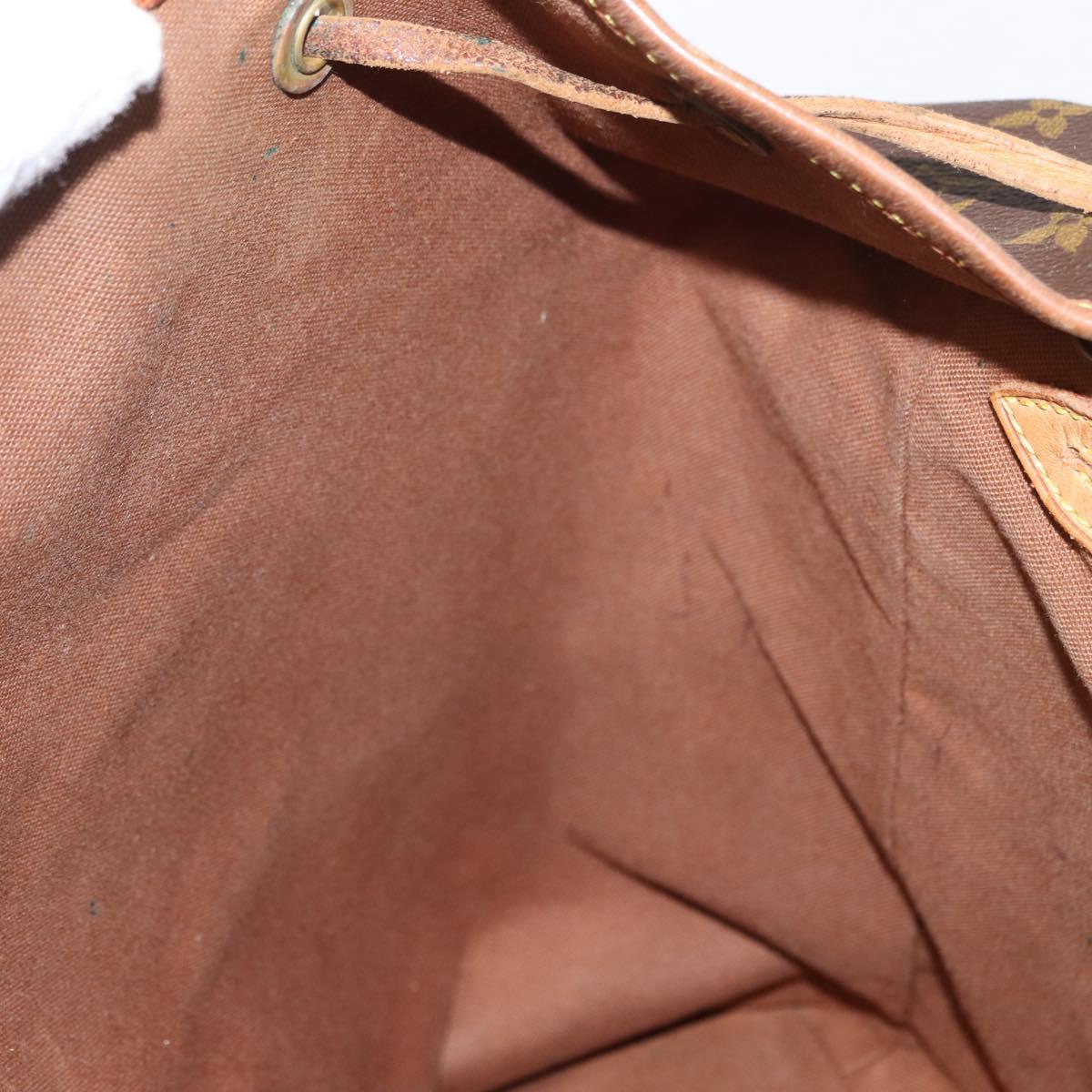 LOUIS VUITTON Monogram Montsouris GM Backpack M51135 LV Auth yk19537