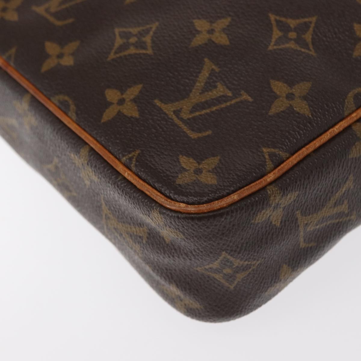 LOUIS VUITTON Monogram Compiegne 23 Clutch Bag M51847 LV Auth yk19540